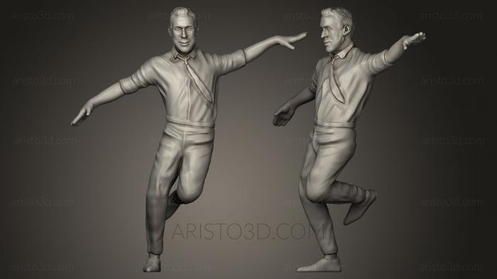 Statues of famous people (STKC_0104) 3D model for CNC machine
